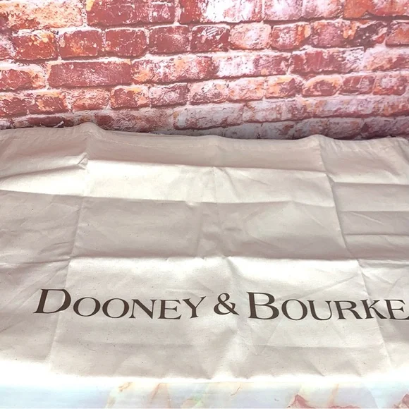 Dooney & Bourke Wine Red Pebbled Tassel Shoulder Bag